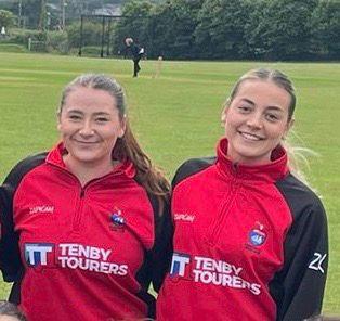  Madi Neye and Talia Ennis - taking Saundersfoot to the top